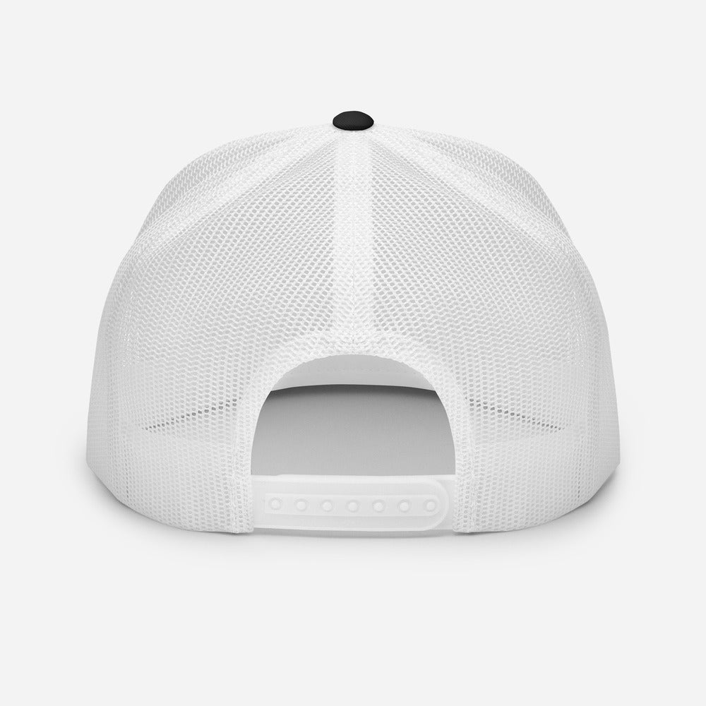 Flat Brim Trucker Cap