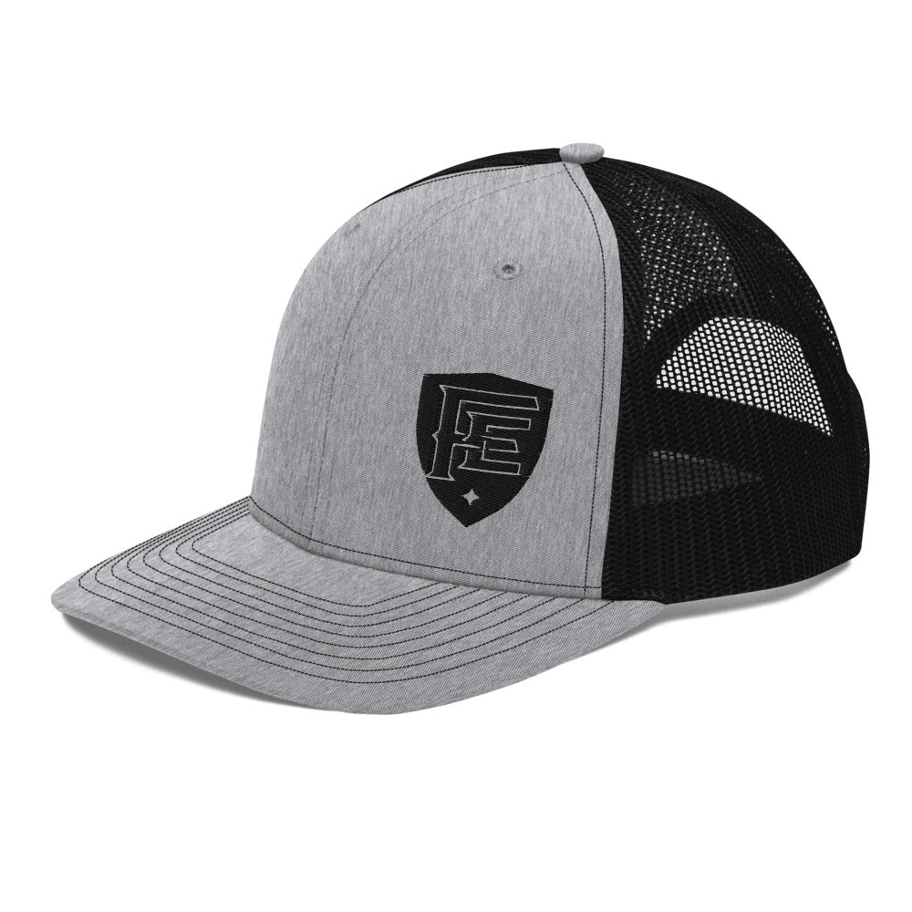 Black Shield Trucker Cap