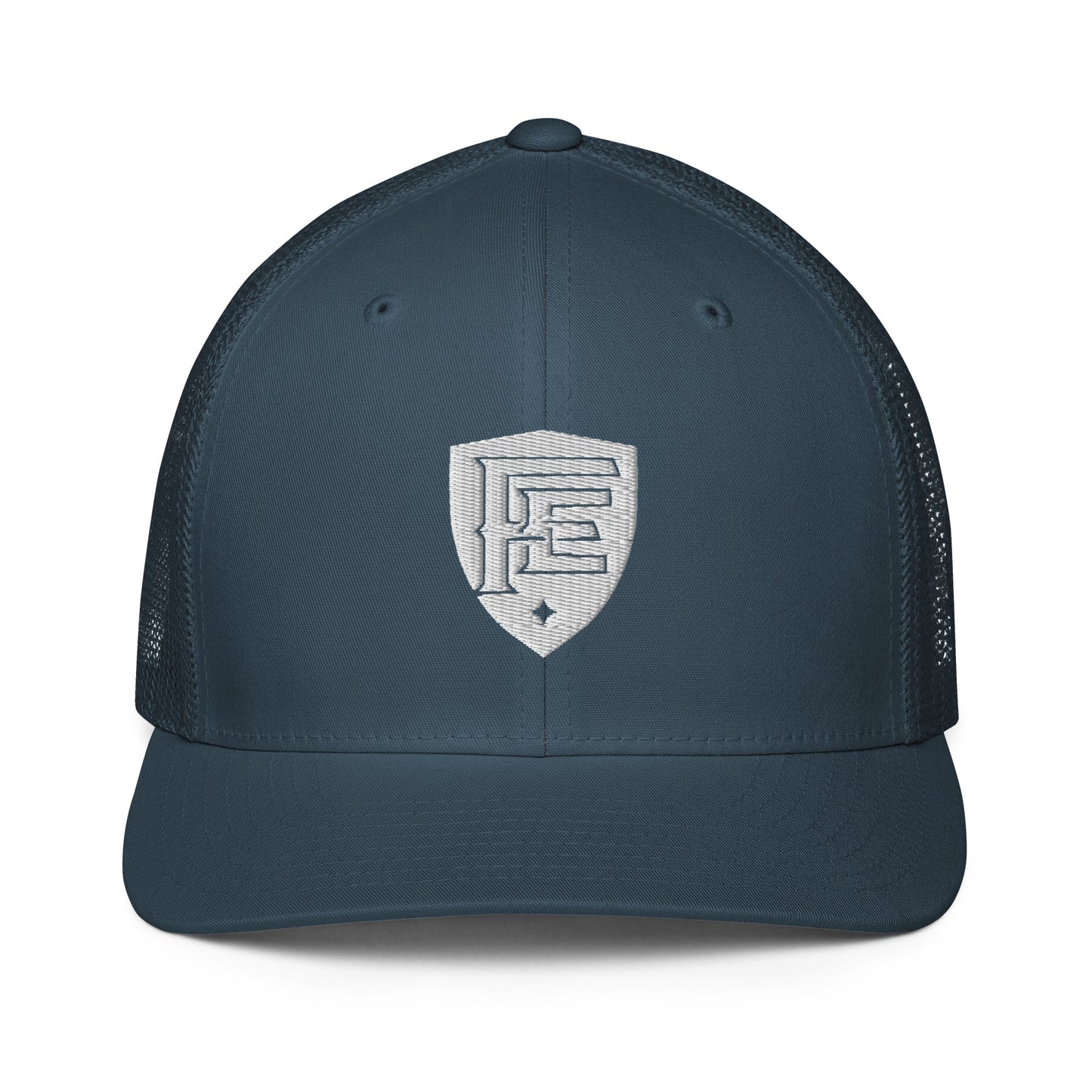 Closed-back trucker cap