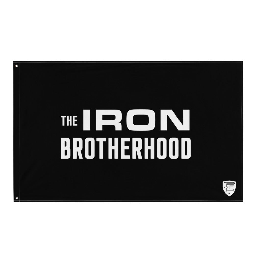 Iron Brotherhood Flag in Black