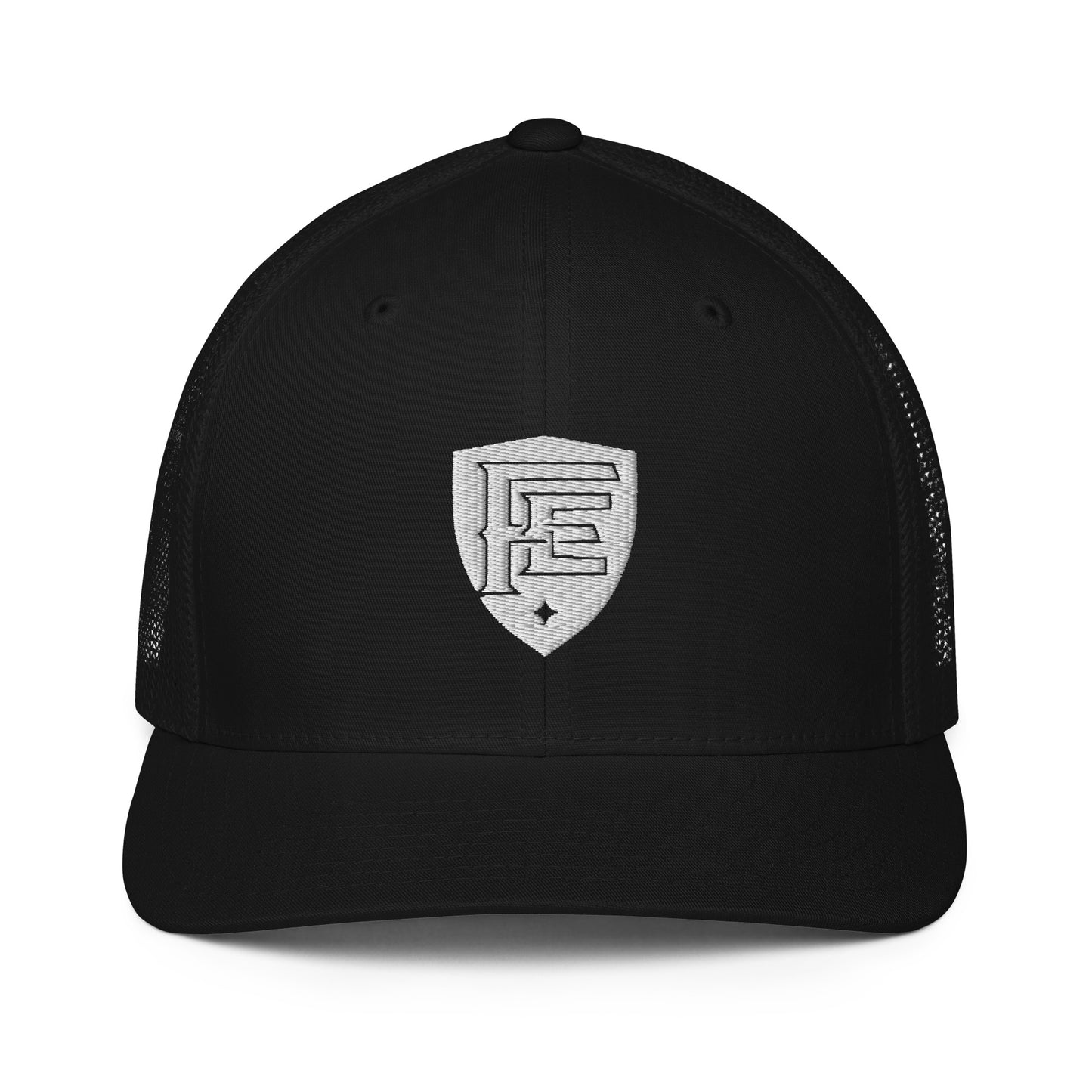 Closed-back trucker cap